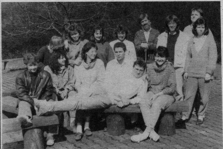 Bio-LK im Abitur-Jahrgang 1989 am Ganerben-Gymnasium Künzelsau